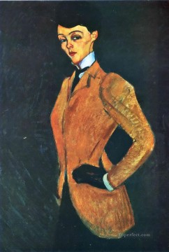 Amedeo Modigliani Painting - the amazon 1909 Amedeo Modigliani